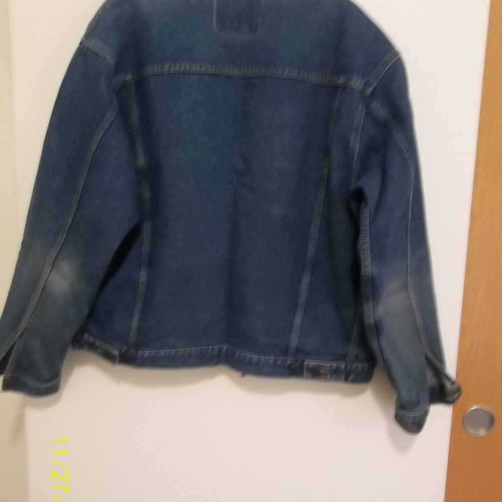 Id Wear Blue Denim Jacket With Vest Lining Gem